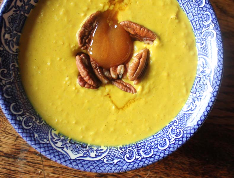 Golden Tumeric Porridge Recipe