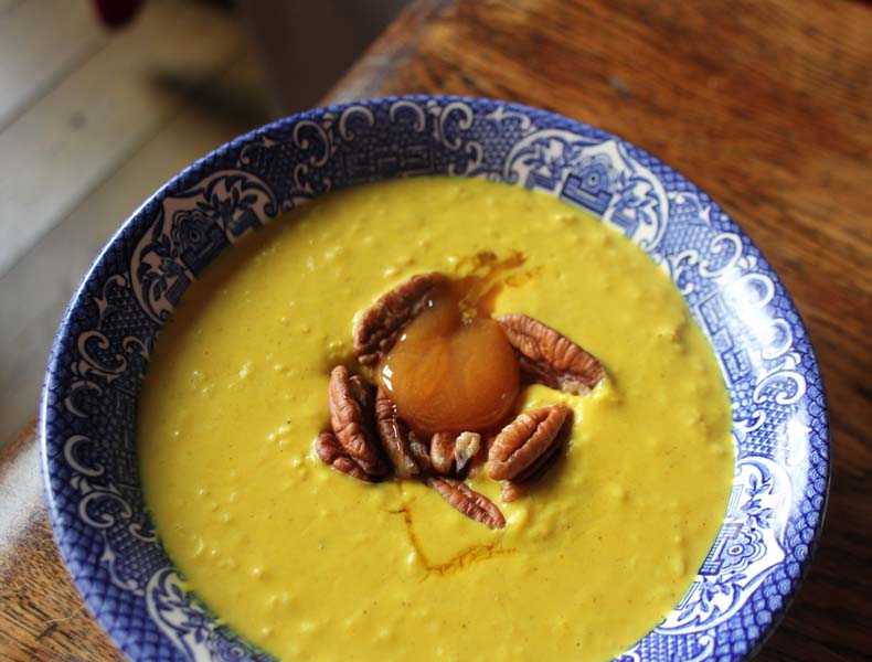 Golden Tumeric Porridge Recipe