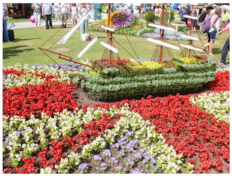 unionjack-flowers-- Good Fronds-rhsflowershow