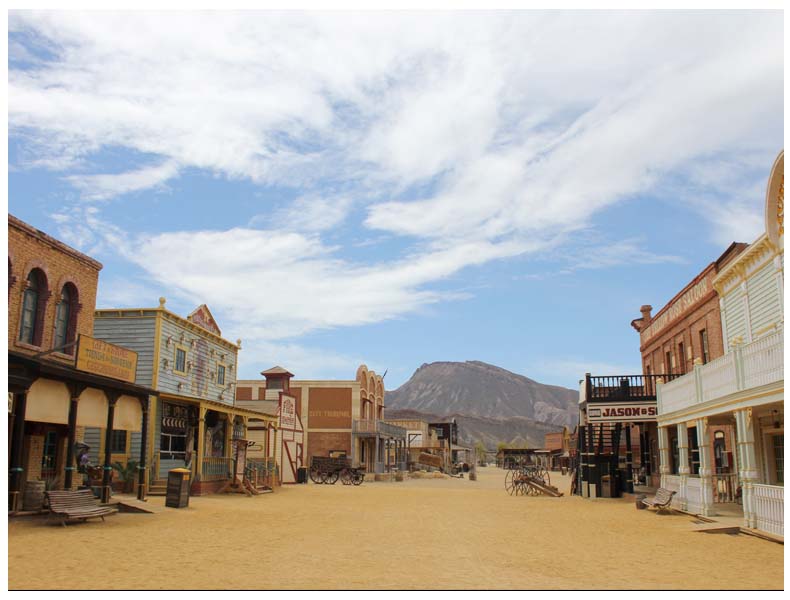 mini hollywood almeria wild west tarvel spain