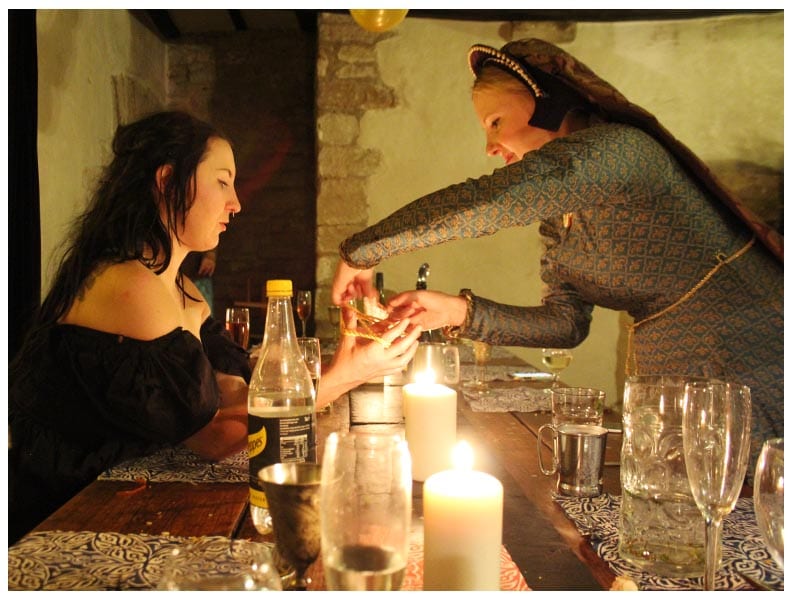 medieval party banquet
