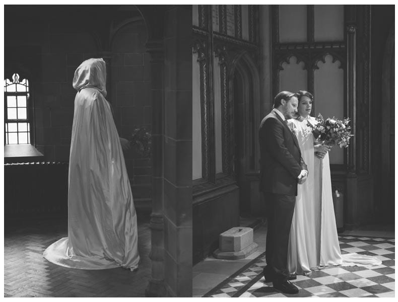 autumn cathedral wedding