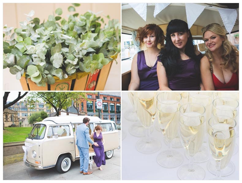 autumn wedding manchester cathedral