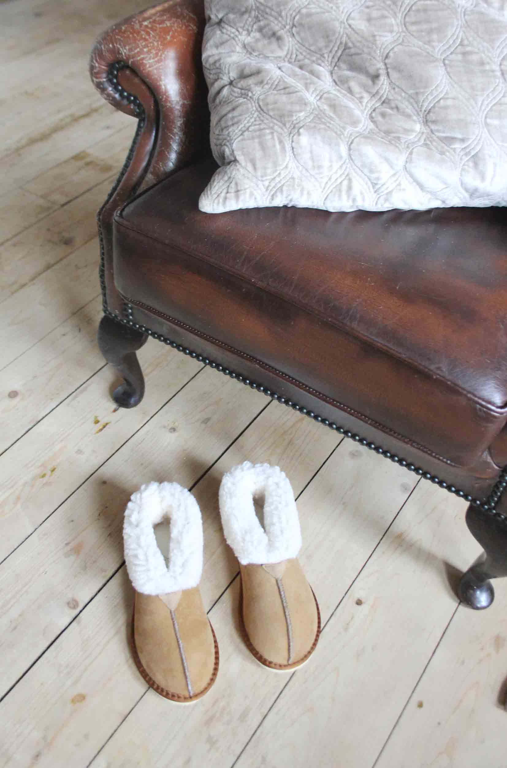 energy efficient home- sustainable-style-slippers
