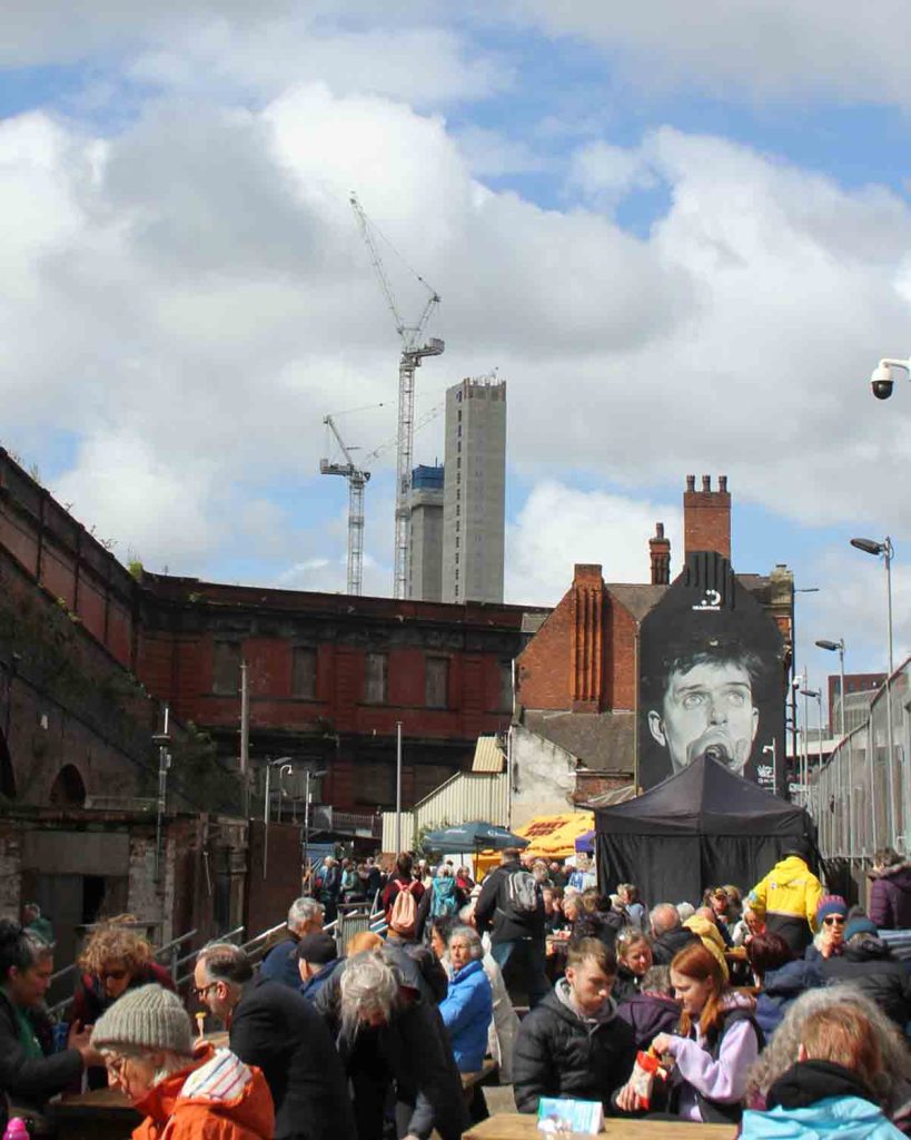 RHS Urban Show- Mayfield Depot - Manchester Skyline - Ian Curtis